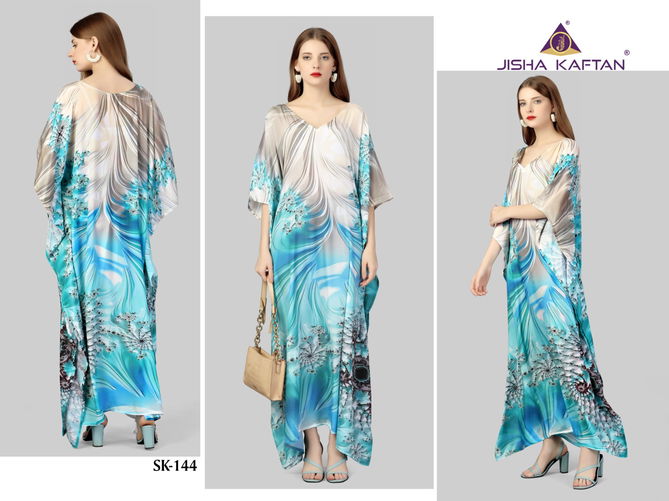 Silk Kaftan 6 By Jelite Digital Printed Kaftan Catalog
